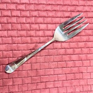 Gourmet Settings Windermere Large Serving Fork Glossy Stainless Retired